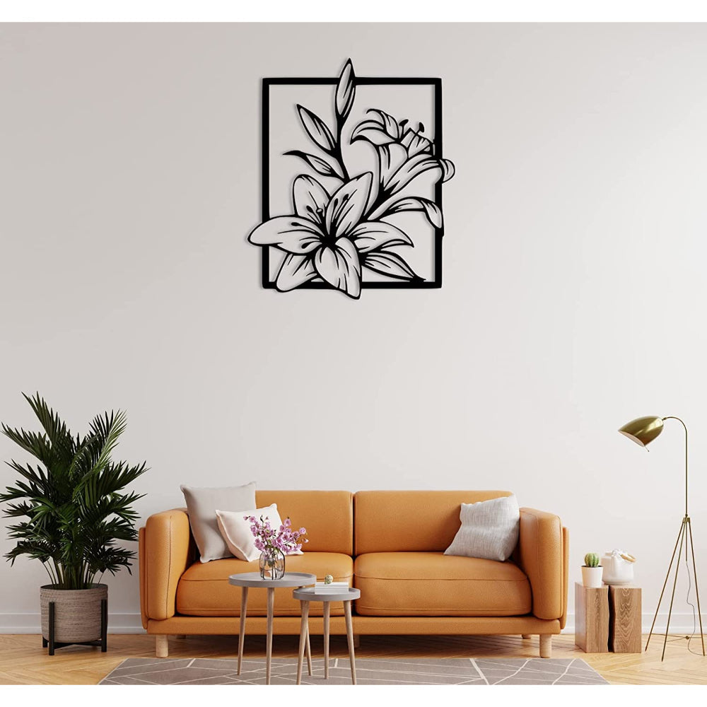 Flower Design Metal wall art