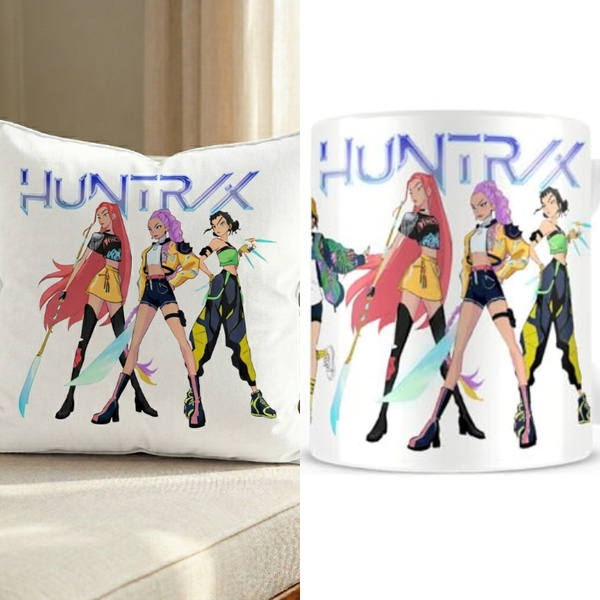 Kpop Demon Pillow + Mug Combo 7