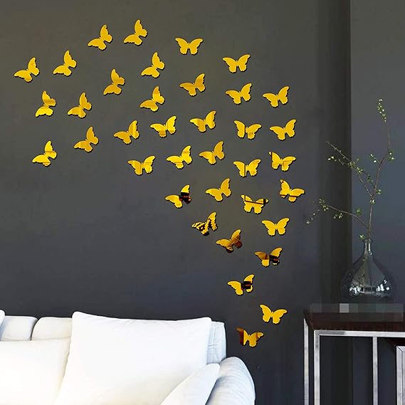 Butterflies Decorative Acrylic Mirror