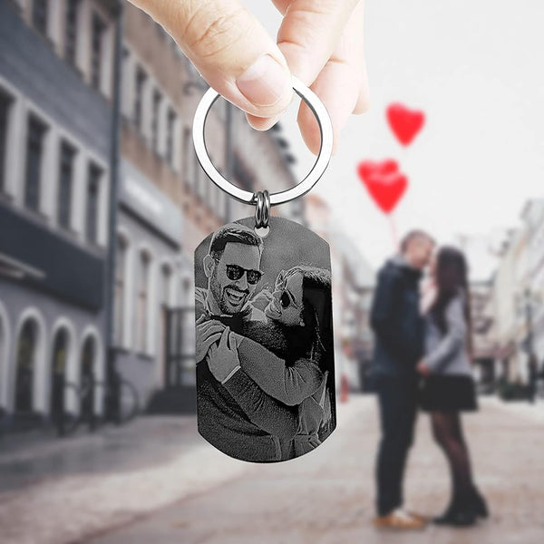 Personalized Photo Keychain – Custom Keepsake for Special Moments