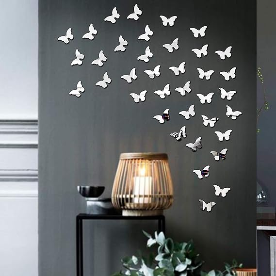 Butterflies Decorative Acrylic Mirror