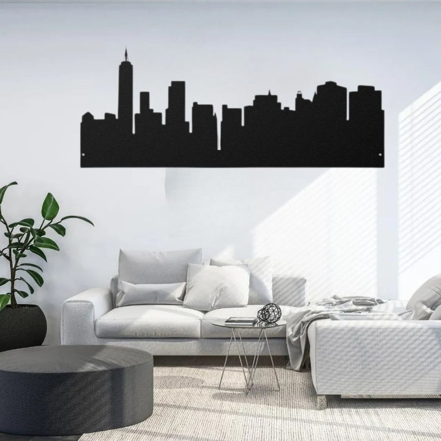 New York, America – Skyline Acrylic Wall Art – Home Decal – National Day