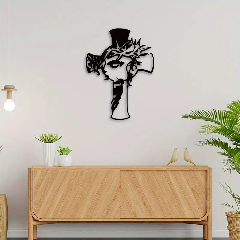 Jesus Christ and Cross – Christmas Wall Decor
