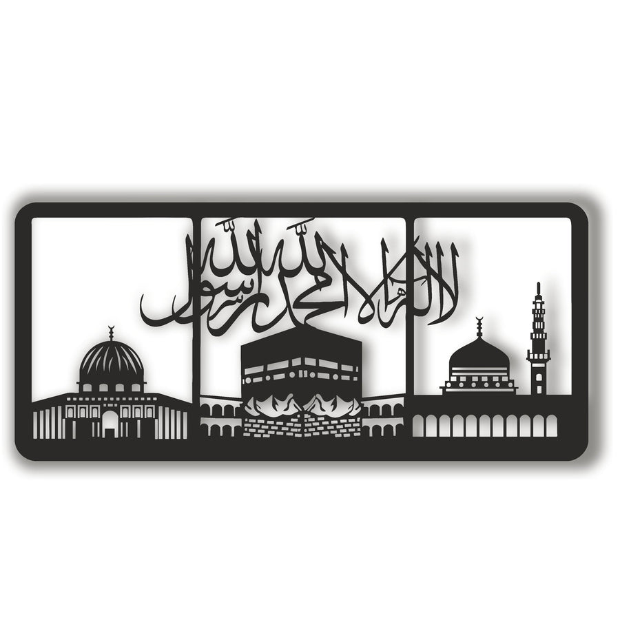 First Kalma With Al Aqsa, Masjid Al Haram, An Nabawi