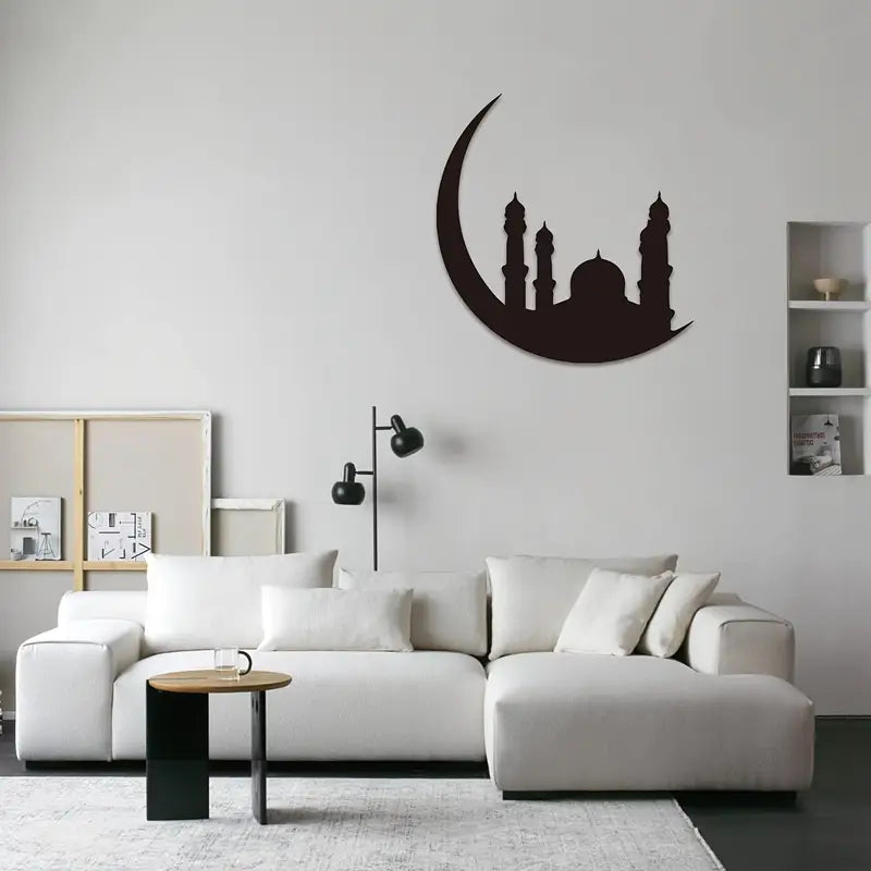 Ramadan Moon, Mosque With Minars
