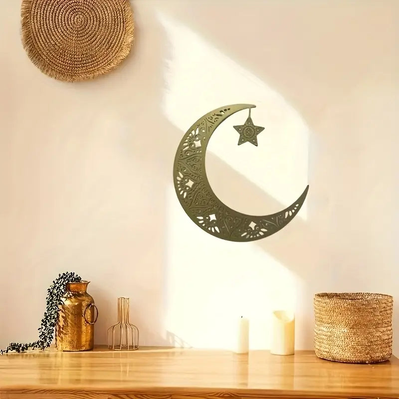 Ramadan Moon & Star Art