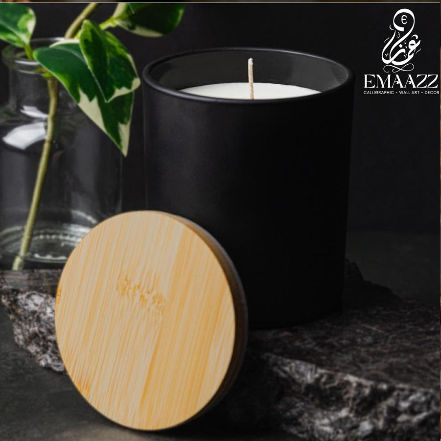 Premium Oud & Vanilla Scented Candle