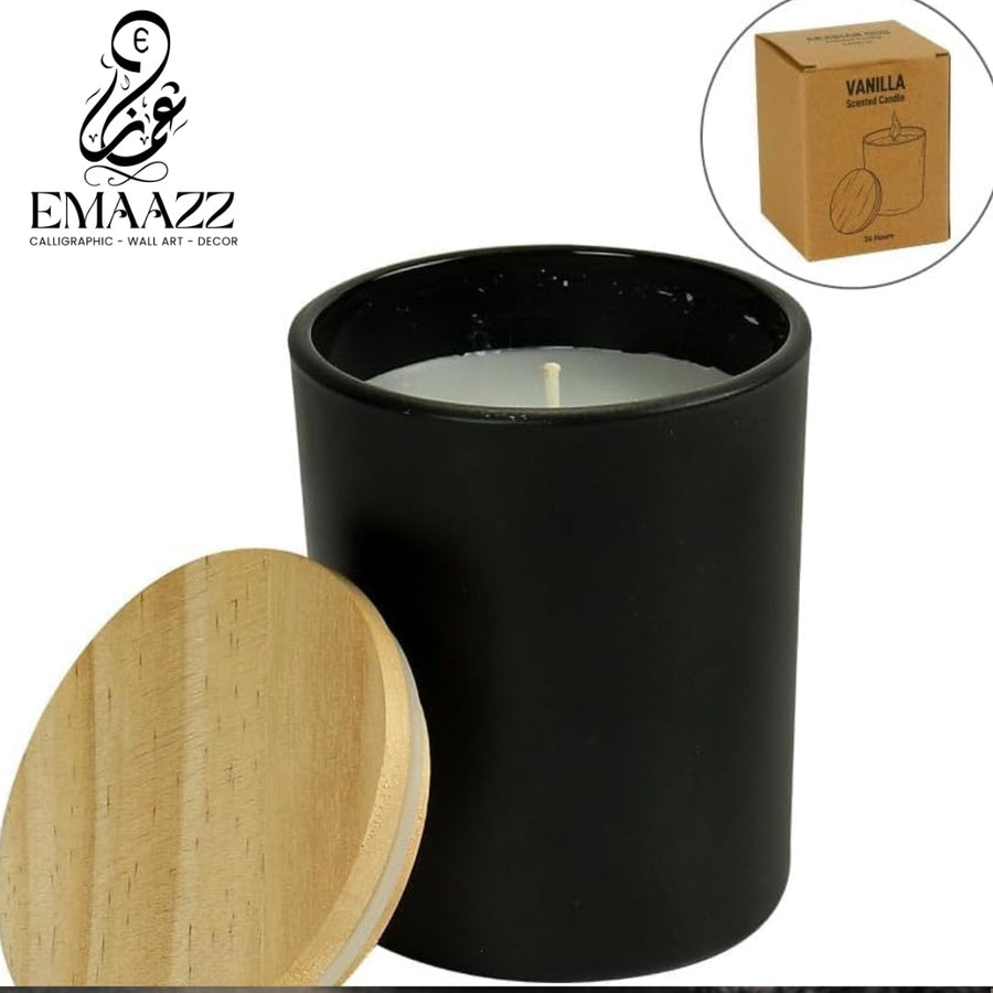 Premium Oud & Vanilla Scented Candle