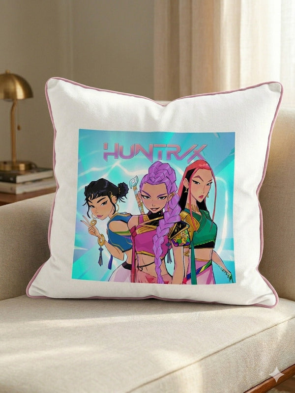 KPop Demon Decorative – Anime Gaming Room Cushion