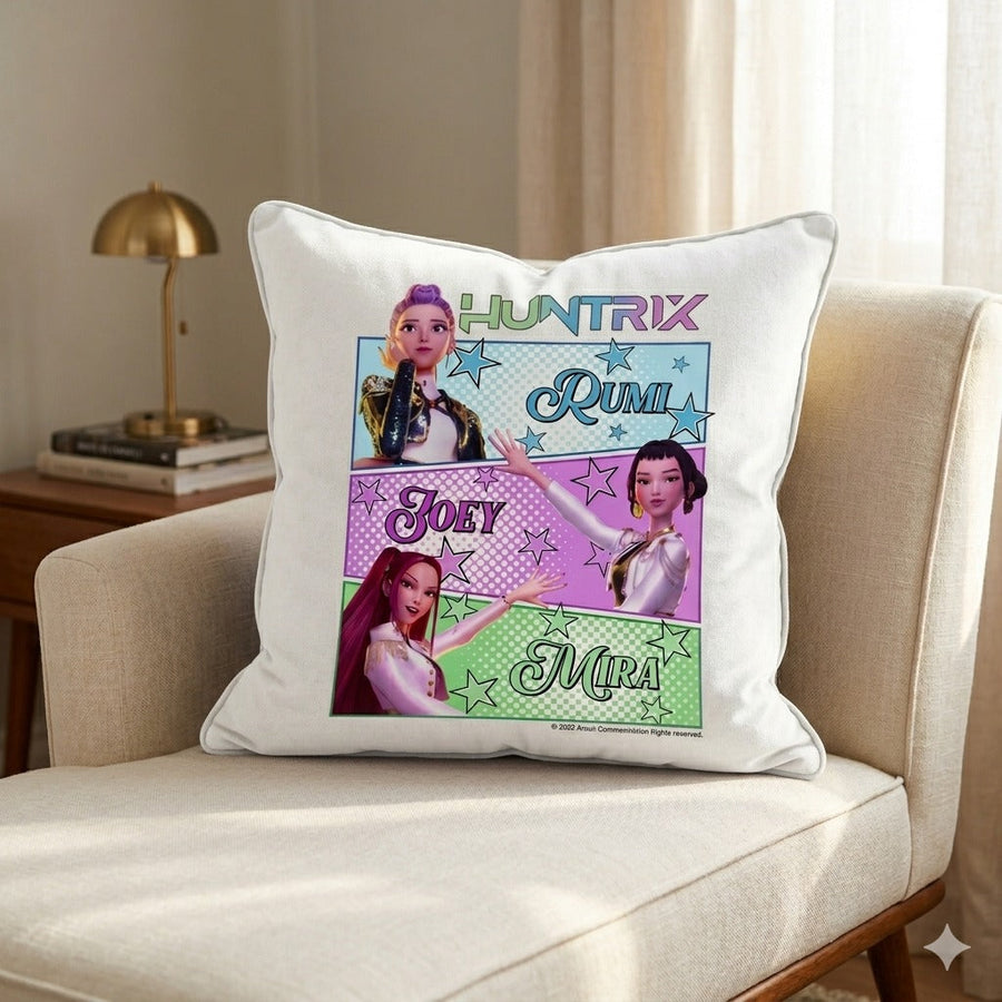 KPop Demon Star Pillow – Aesthetic Anime Cushion for Fans