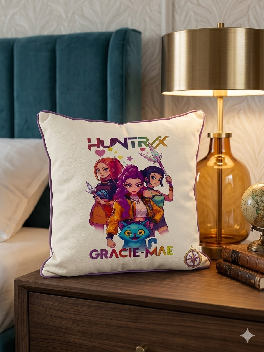 KPop Demon Star Pillow – Aesthetic Anime Cushion for Fans