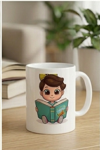 Hana's Cozy Reading Mug