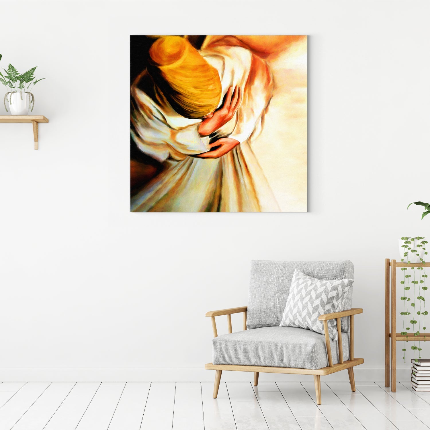 Whirling Dervish - Canvas Printing Islamic Style