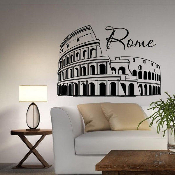 Rome, Italy – Skyline Acrylic Wall Art – Home Decal – National Day