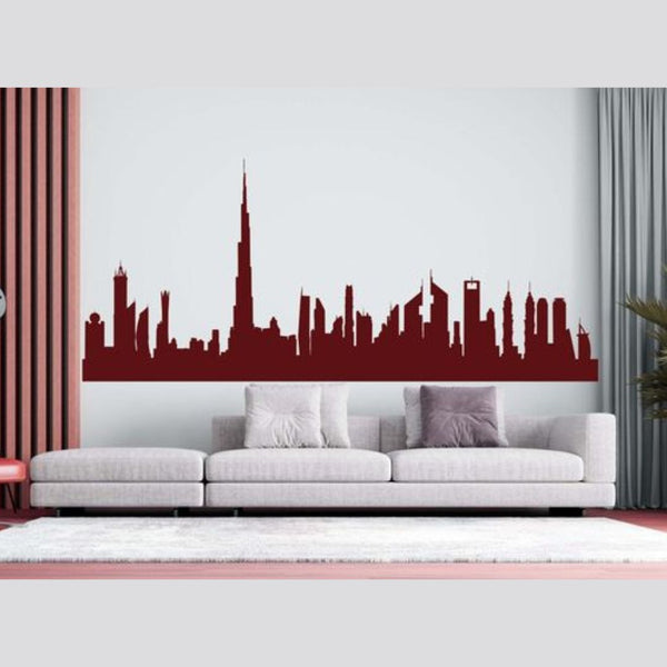 Dubai, U.A.E – Skyline Acrylic Wall Art – Home Decal – National Day