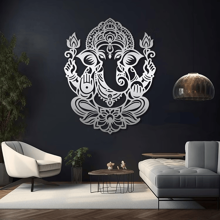 Ganesha, Ganapati Elephant Wall Art