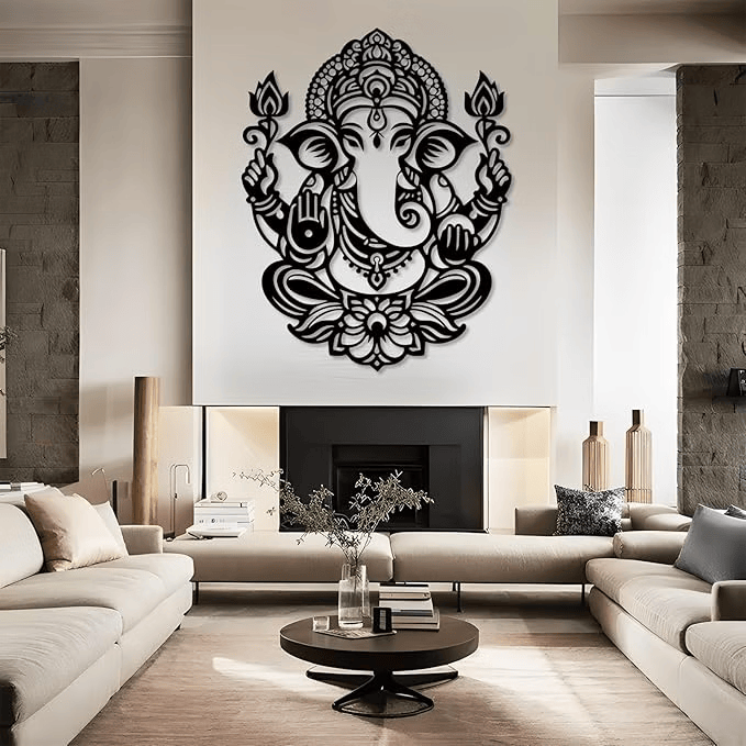Ganesha, Ganapati Elephant Wall Art