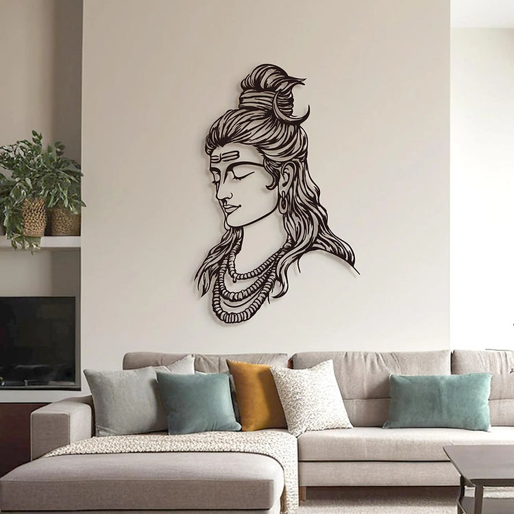 Shiva Shakti Wall Art