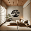 Metal Tree of Life with Buddha Wall Art