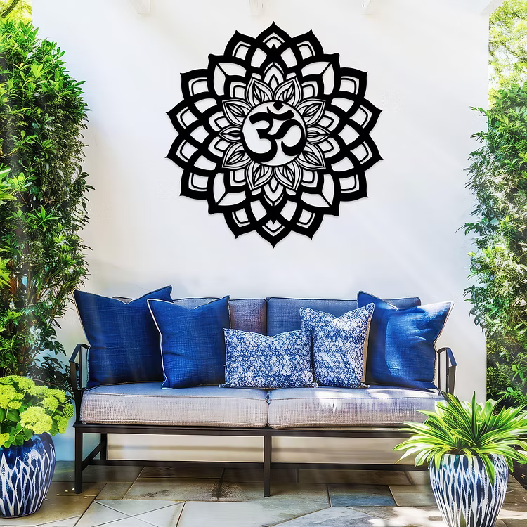 Mandala Om Wall Art
