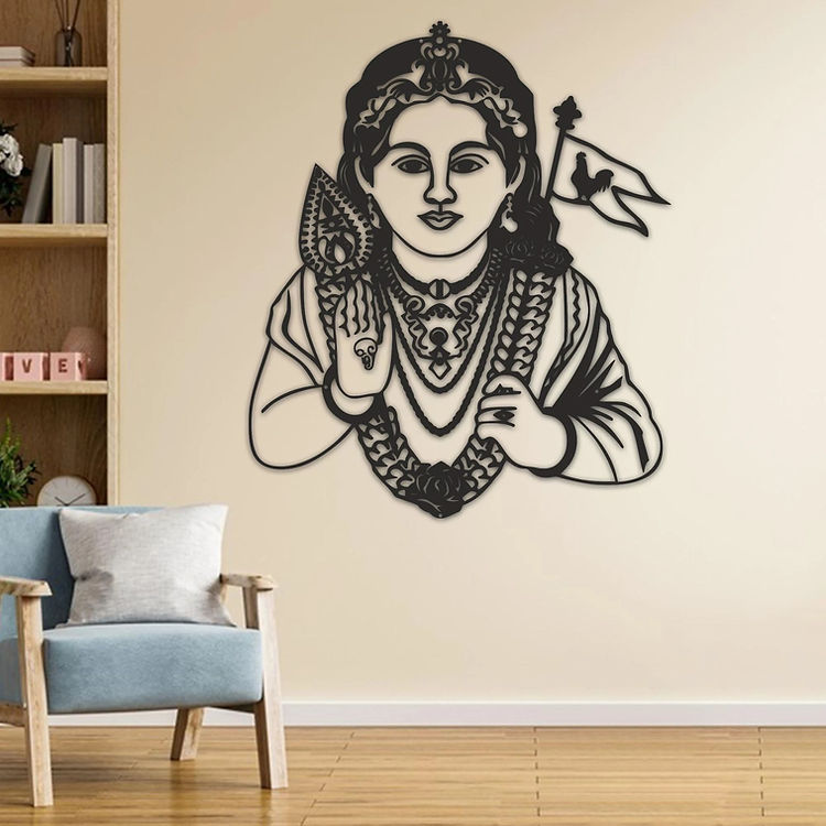 Lord Murugan Wall Art
