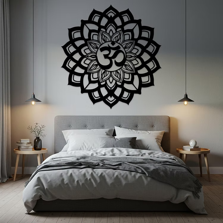 Mandala Om Wall Art