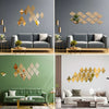 Acrylic Rhombus Mirror Wall Stickers