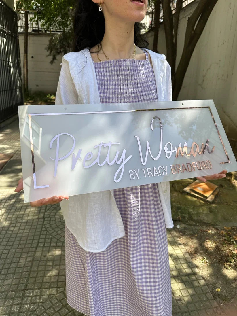 Custom Acrylic Business Logo Sign, Custom Light up Sign