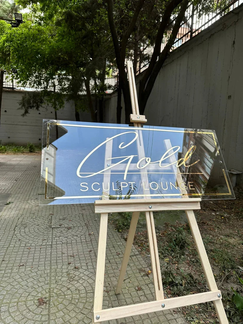Large Business Sign, Hair Studio Sign, 3D Business Sign, Acrylic Logo Sign, Salon Sign