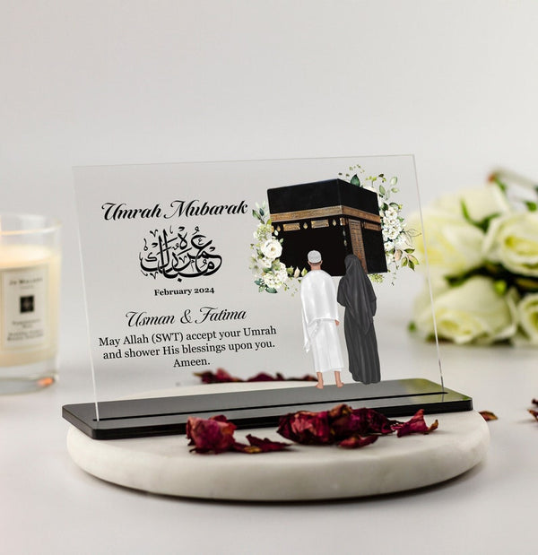Umrah Mubarak gifts, Personalised Islamic Gifts
