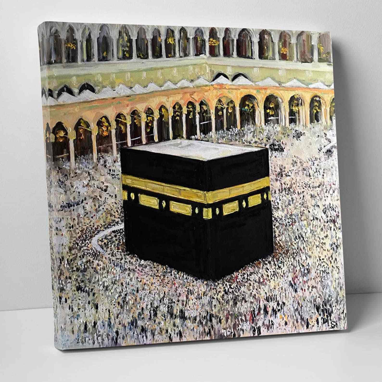 Kaaba - Canvas Printing Islamic Wall Art