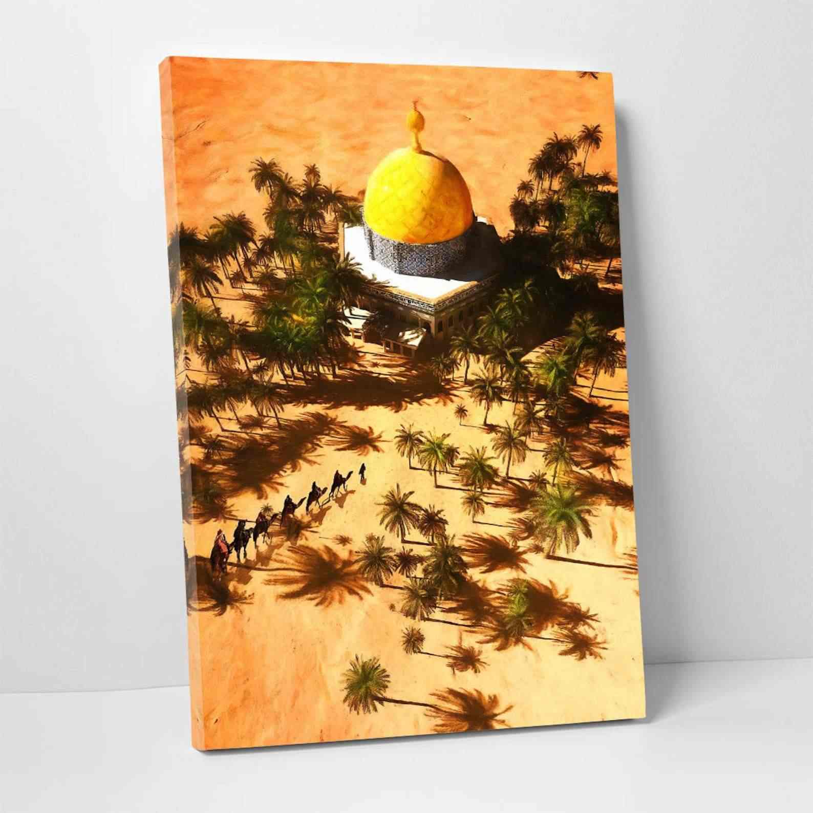 Masjid Al Aqsa - Islamic Wall Decor Canvas Printing