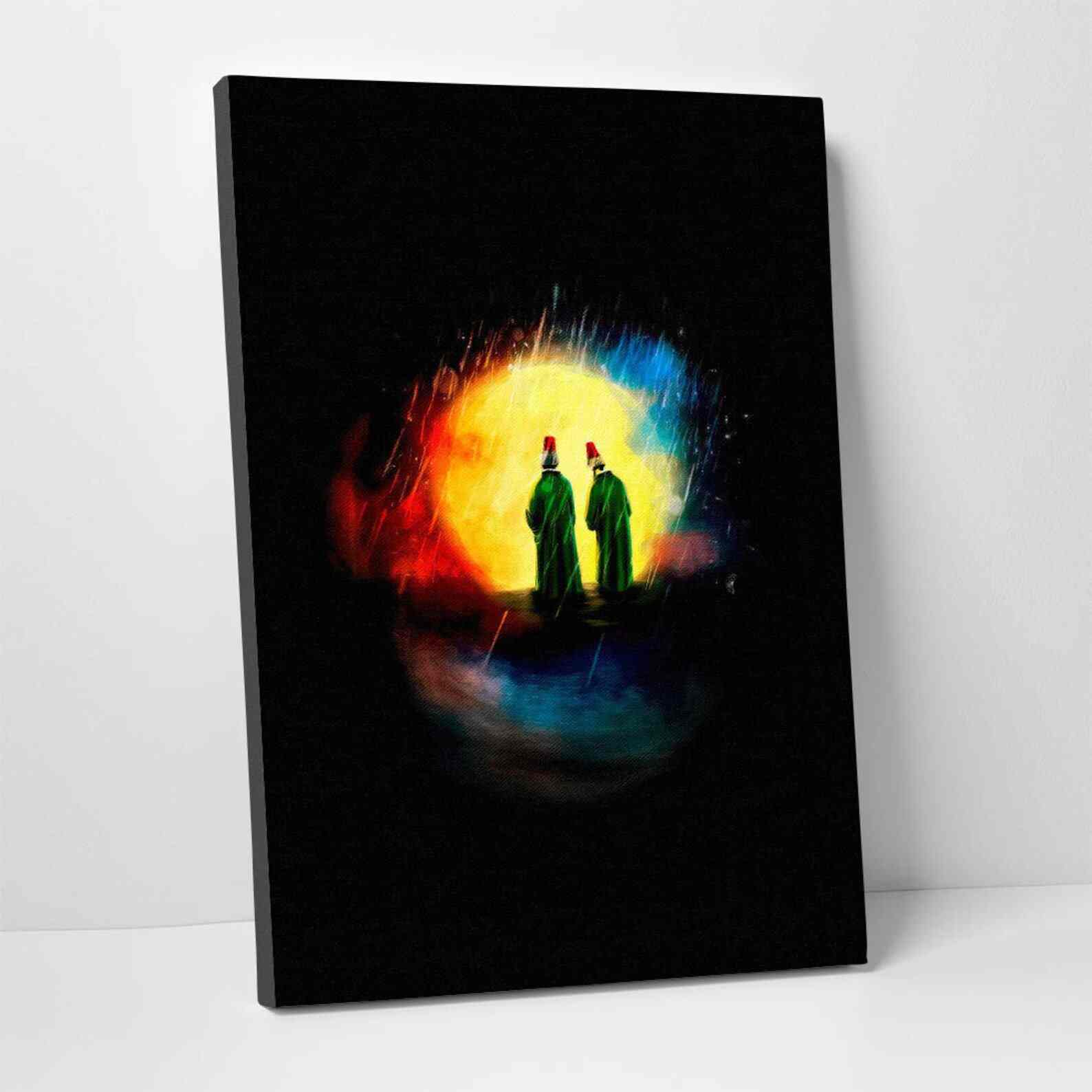 Sufi Dervishes - Islamic Wall Art Canvas Printing