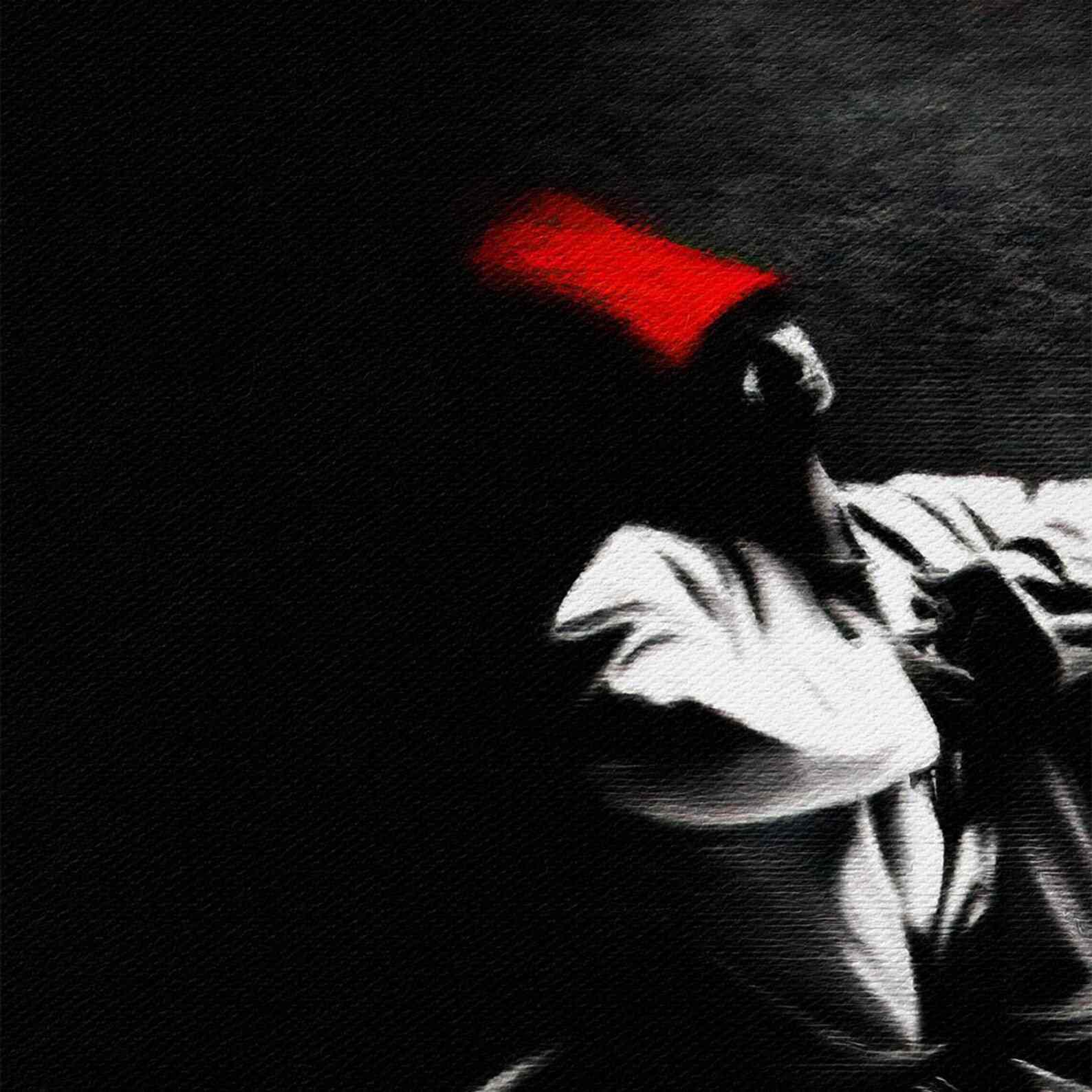 Modern Islamic Wall Art Whirling Dervish - Islamic Canvas Printing