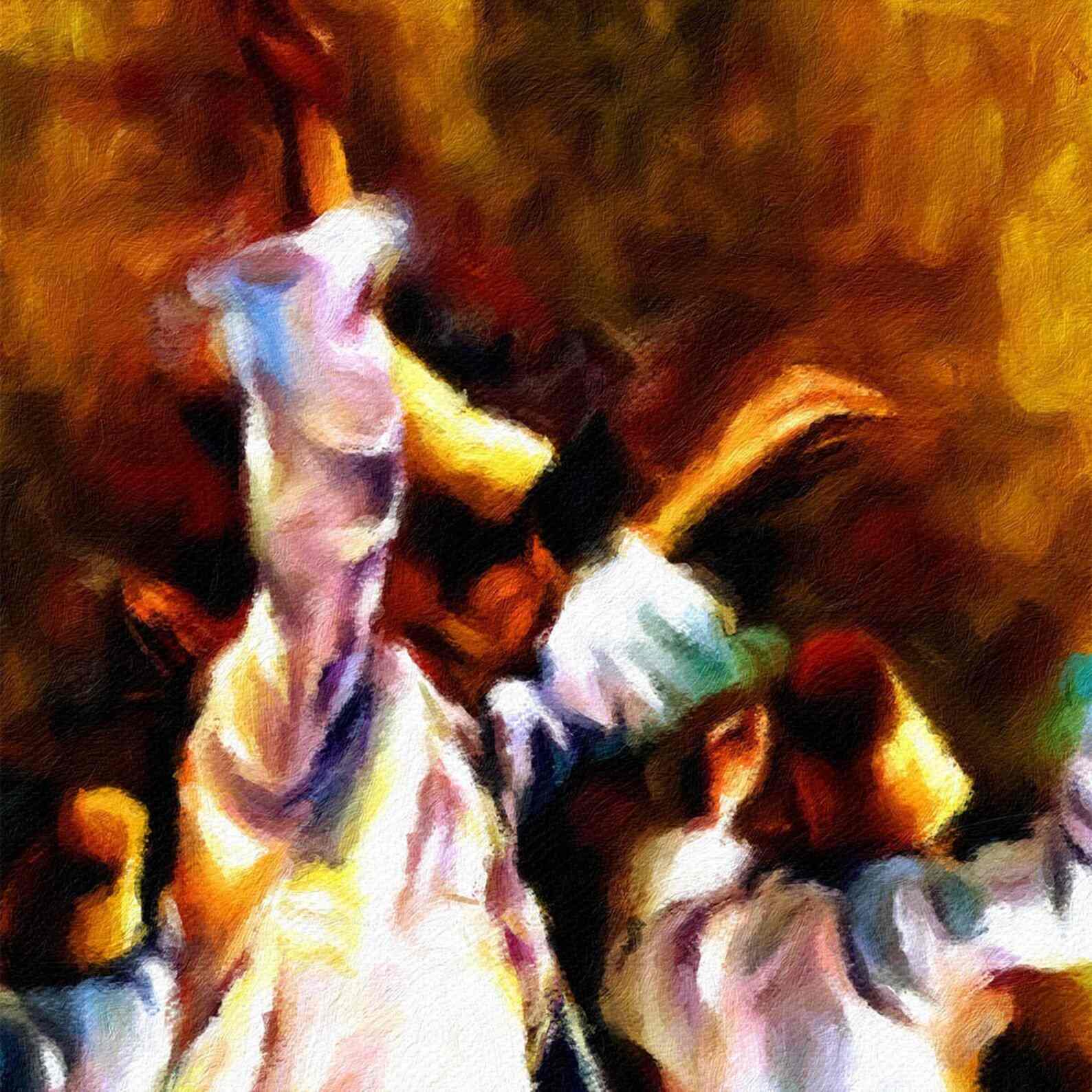 Canvas Decor Whirling Dervish - Islamic Wall Art Canvas Printing