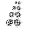Allah (SWT) and Mohammad (PBUH) Islamic Wall Art Acrylic - Circle Design