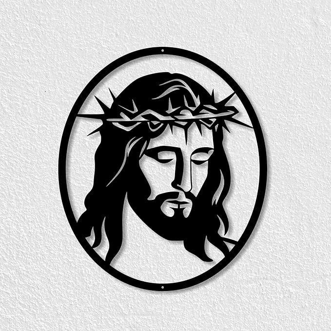Jesus Christ Frame – Christmas & Baptism – For Church or Home