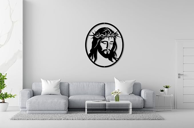 Jesus Christ Frame – Christmas & Baptism – For Church or Home