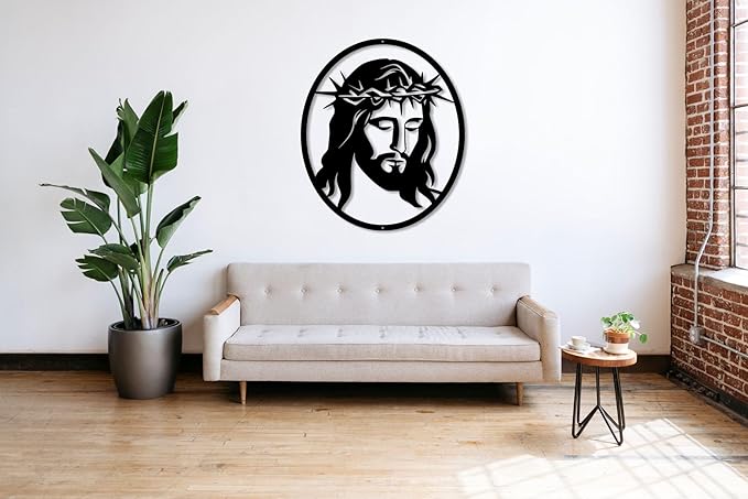 Jesus Christ Frame – Christmas & Baptism – For Church or Home