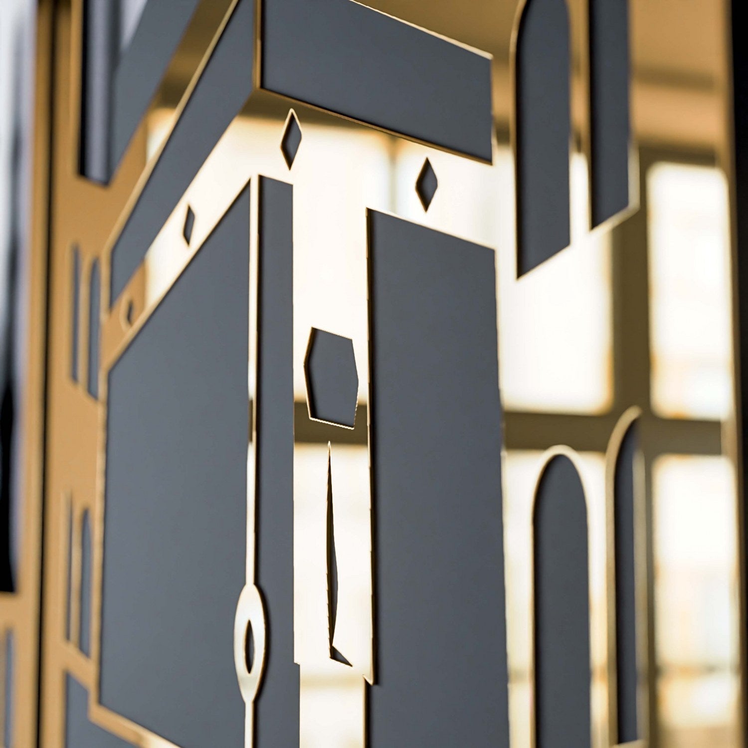 Masjid Al-Haram Islamic Wall Art Kaaba Masjid An-Nabawi Masjid Al Aqsa - Acrylic Wood Wall Art