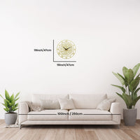 First Kalima | Premium Acrylic Wall Clock — Islamic Home Art